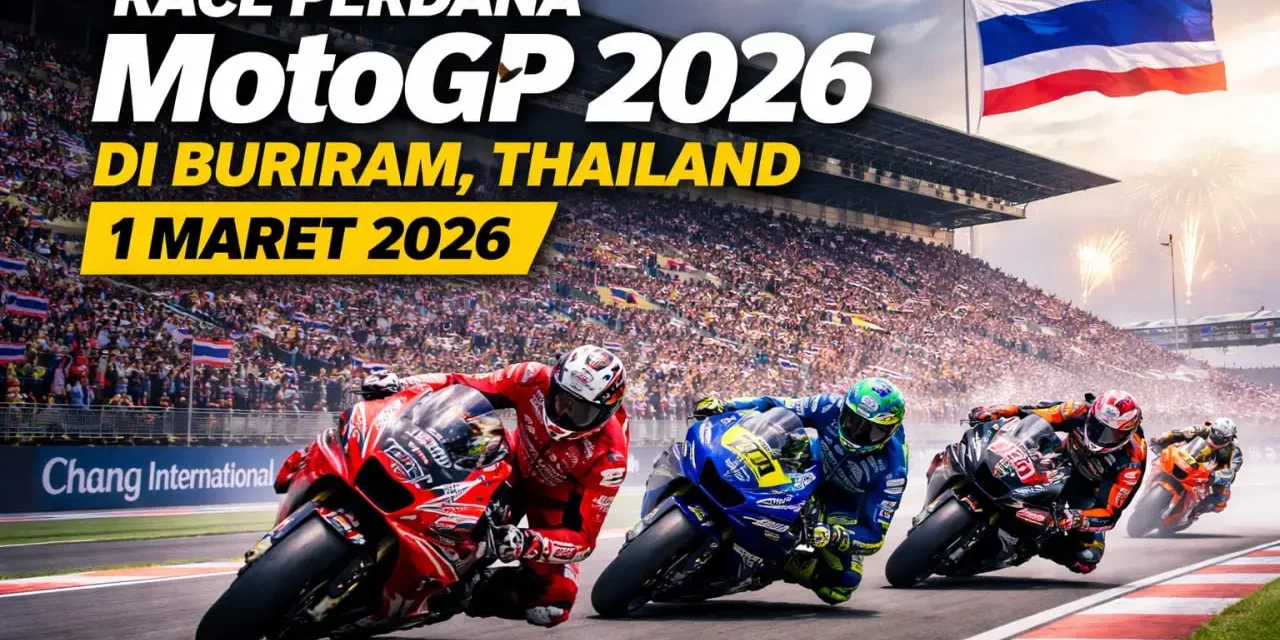 Thailand Jadi Seri Pembuka, Ini Jadwal Lengkap MotoGP 2026