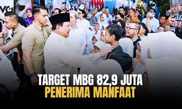Prabowo Genjot Perluasan MBG, Sasar 82,9 Juta Penerima