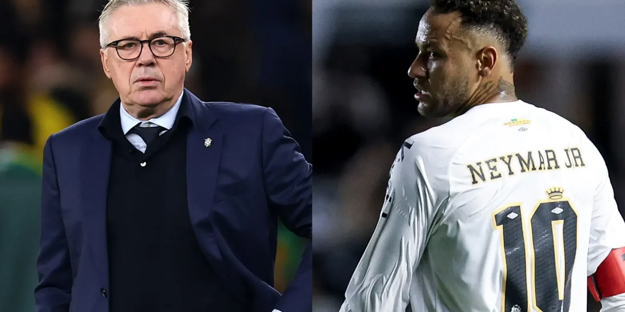 Carlo Ancelotti Janji Kesempatan Neymar Di Piala Dunia 2026