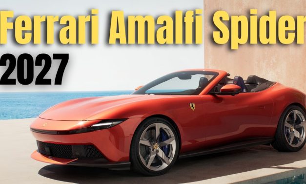 Super Mewah! Ferrari Amalfi Spider Hadir Dengan 640 HP