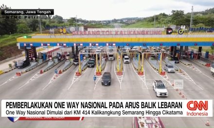 Menhub Klaim Arus Balik Lancar, One Way Nasional Disiapkan