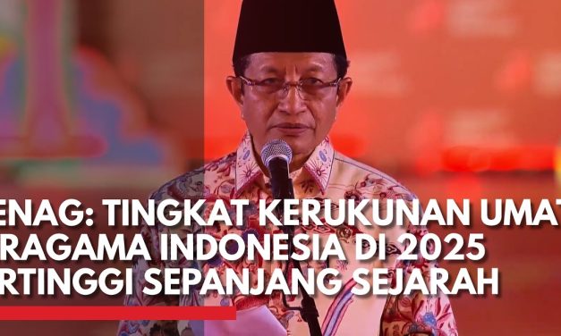 Menag Bangga, Kerukunan Umat Beragama Di Indonesia Menguat