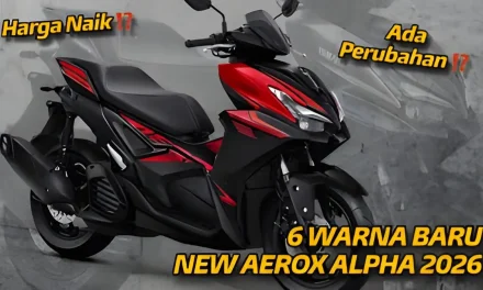 Lebih Segar Dan Sporty, AEROX ALPHA Kini Punya 6 Warna Baru