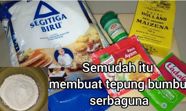 Cara Membuat Tepung Gorengan Serbaguna Untuk Gorengan