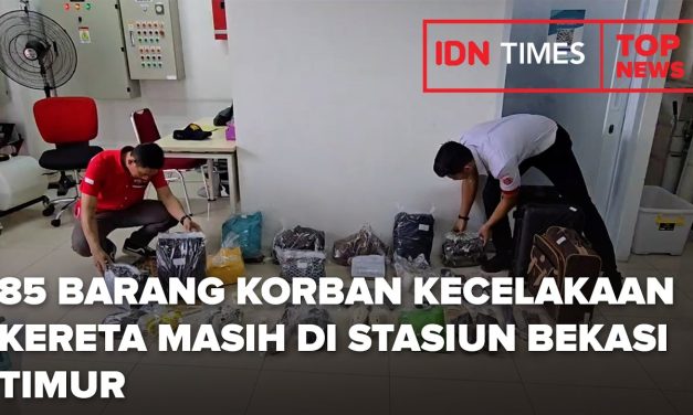 Keluarga Korban KRL Bisa Ambil Barang Di Stasiun Bekasi Timur