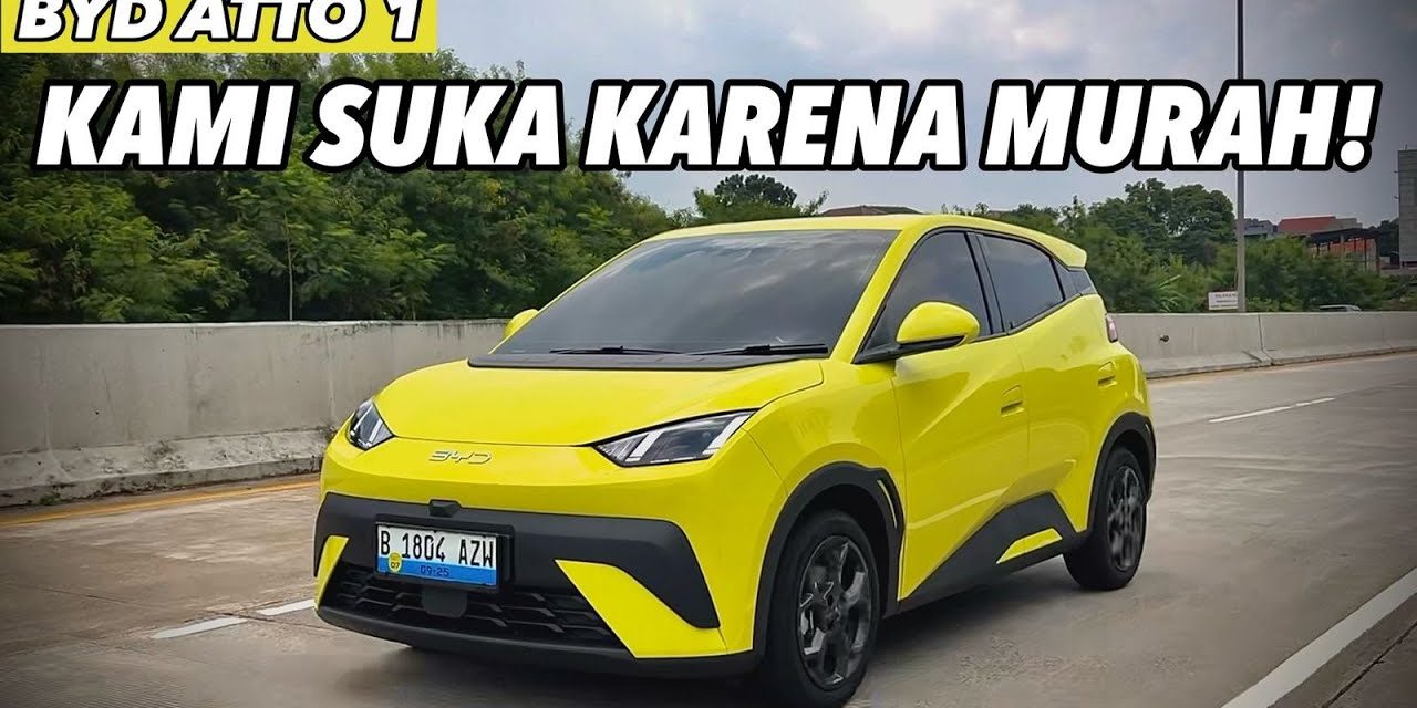 BYD Atto 1, Solusi Kendaraan Ramah Lingkungan Untuk Perkotaan