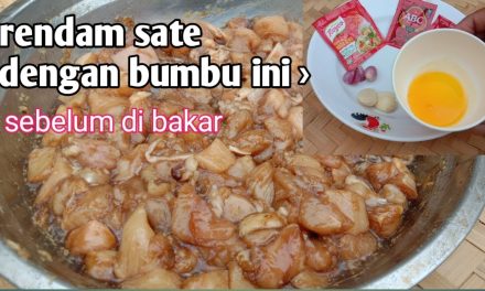 Bumbu Sate Meresap Maksimal Tanpa Perlu Marinasi Berjam-Jam