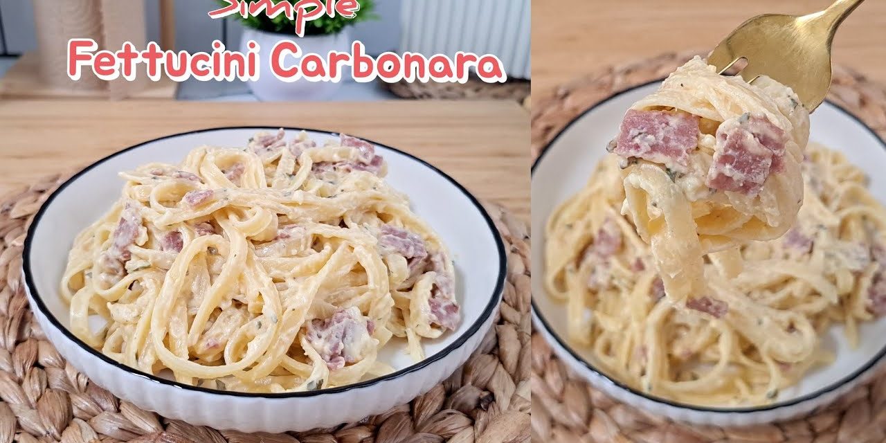 Fettucini Creamy Mushroom, Makan Siang Ala Restoran