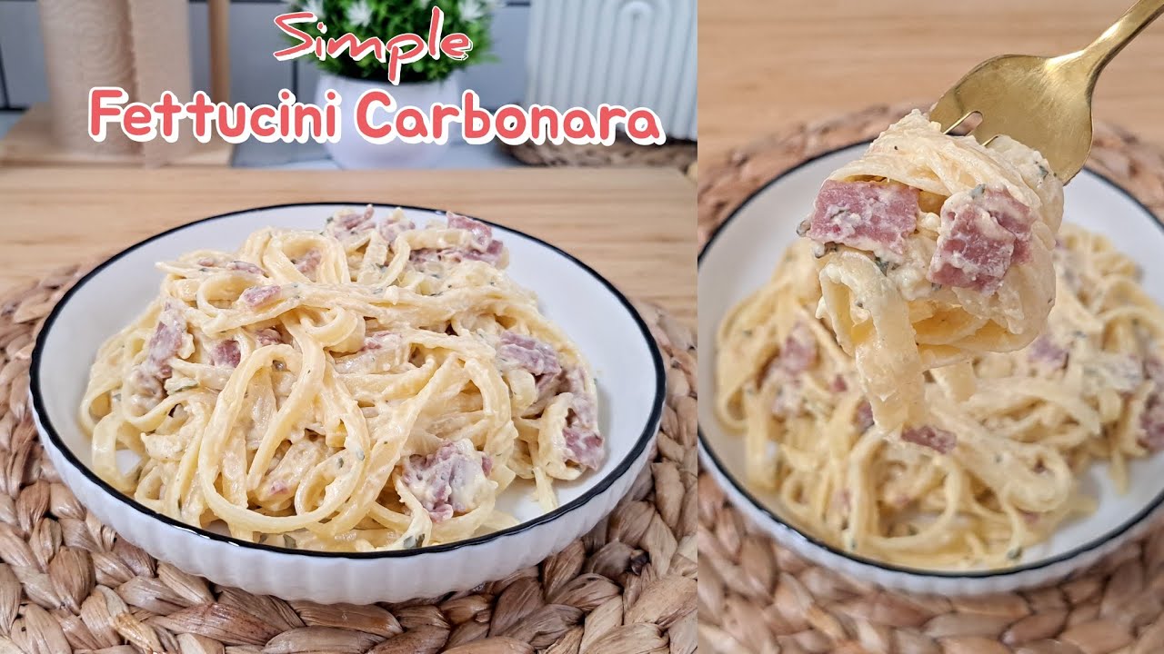 Fettucini Creamy Mushroom