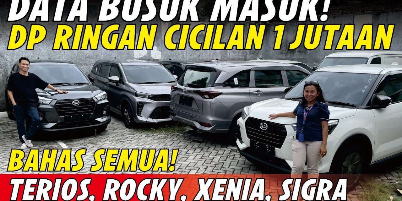 Dp Ringan Dan Cicilan Murah, Miliki Daihatsu Rocky Sekarang