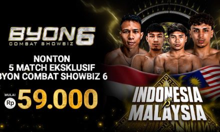 Hasil Byon Combat 7: Indonesia Vs Malaysia Pertarungan Sengit
