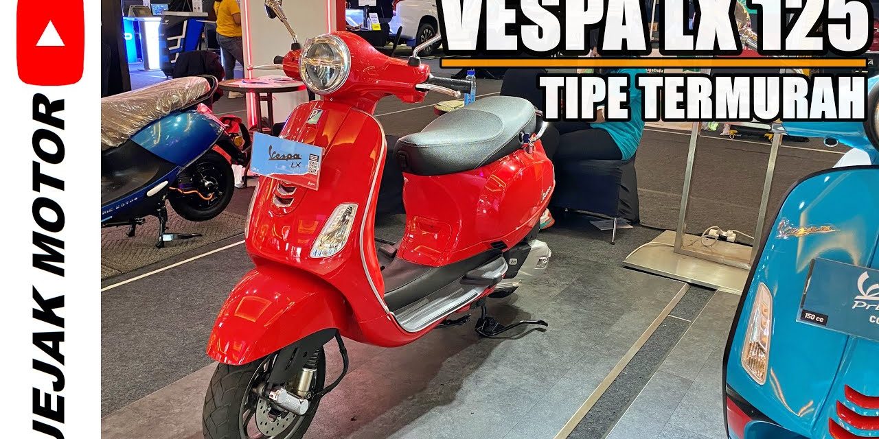 Vespa Matic Lx 125 Tampil Modis Dengan Harga Paling Murah