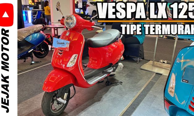 Vespa Matic Lx 125 Tampil Modis Dengan Harga Paling Murah